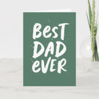 Beste papa ooit leuk koel groen foto Vaderdag
