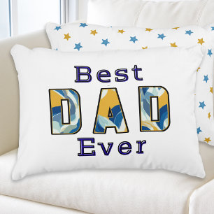 Beste Papa Ooit Moderne Tekst Vaderdag Accent Kussen