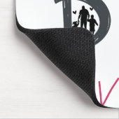 "Beste papa ooit" Mousepad Muismat (Hoek)