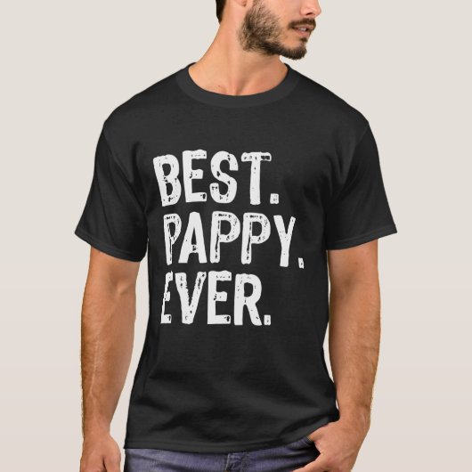 Beste papa ooit opa cool grappig geschenk vader d t-shirt (Voorkant)