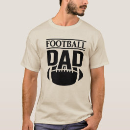 Beste papa ooit papa Football T-shirt
