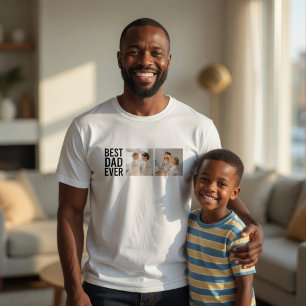 Beste papa ooit Persoonlijk fotot-shirt Op maat T-shirt