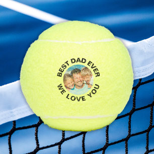 Beste Papa Ooit – Persoonlijke Foto Tennisballen