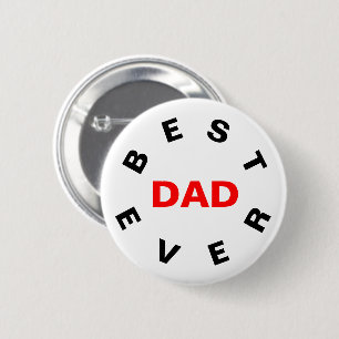 Beste Papa ooit Ronde Button 5,7 Cm