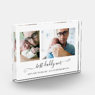 Beste papa ooit script 2 Foto's 1st Fathers Day