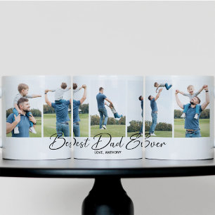 Beste papa ooit script fotocollage koffiemok