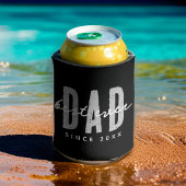 Beste papa ooit sinds 20XX Modern Simple Preppy Blikjeskoeler