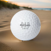 Beste papa ooit sinds 20XX Modern Simple Preppy Golfballen
