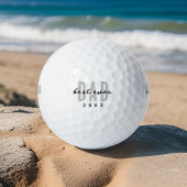 Beste papa ooit sinds 20XX Modern Simple Preppy Golfballen