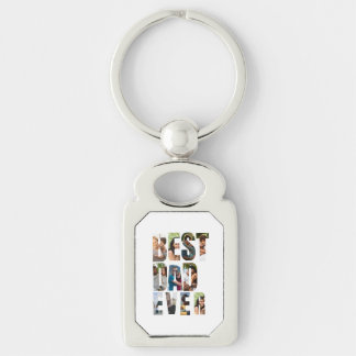 Beste papa ooit | Sjabloon voor fotocollage Sleutelhanger