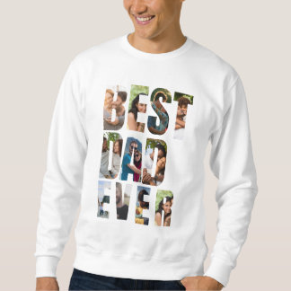 Beste Papa Ooit | Sjabloon voor Fotocollage Trui