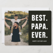 Beste. Papa. Ooit. Vaderdag (Voorkant)