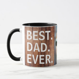 Beste Papa Ooit Vaderdag 1 Foto Koffiemok Mok