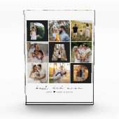 Beste papa ooit Vaderdag 9 fotocollage rooster Fotoblokken (Voorkant)