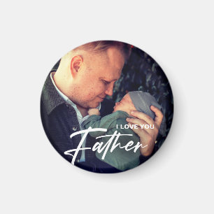 Beste Papa Ooit Vaderdag Fotocadeau Magneet
