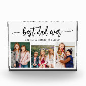 Beste papa ooit - Vaderdag fotocollage Fotoblokken (Voorkant)