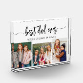 Beste papa ooit - Vaderdag fotocollage Fotoblokken (Links)