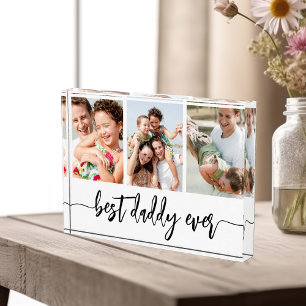 Beste papa ooit - Vaderdag fotocollage Fotoblokken