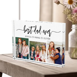 Beste papa ooit - Vaderdag fotocollage Fotoblokken