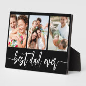 Beste papa ooit - Vaderdag fotocollage Fotoplaat (Zijkant)