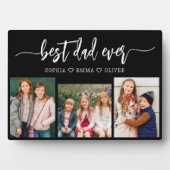 Beste papa ooit - Vaderdag fotocollage Fotoplaat (voorkant)