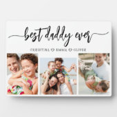 Beste papa ooit - Vaderdag fotocollage Fotoplaat (voorkant)