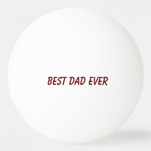 Beste papa ooit Vaderdag verjaardagscadeau trendy Pingpongballen