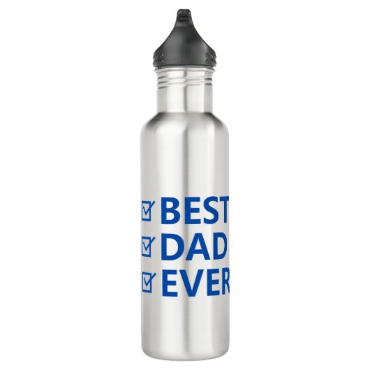 Beste papa ooit Vaderdag Waterfles (Rechts)