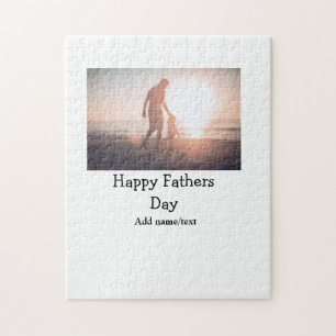 Beste papa ooit vet naam toevoegen tekst sportteks legpuzzel