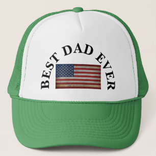 BESTE PAPA OOIT VLAG VAN DE VS AANGEPASTE LANDENVL TRUCKER PET