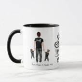 Beste papa ooit | Voeg uw foto-Mok toe Mok (Links)