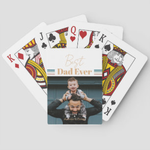 Beste papa ooit We houden van je Pokerkaarten
