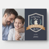 Beste papa op papier | Foto Golf Dad Fotoplaat (voorkant)