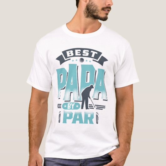 Beste Papa op papier | VADERDAG T-shirt (Voorkant)