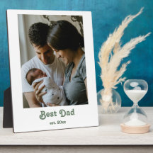 Beste Papa Opgericht Eerste Vaderdag Familie Foto