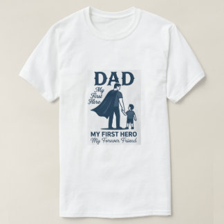 Beste Papa ter Wereld 2026 – Mijn Eerste Held Vade T-shirt