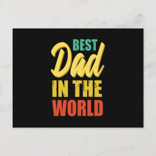 Beste papa ter wereld - Grootste vader Briefkaart