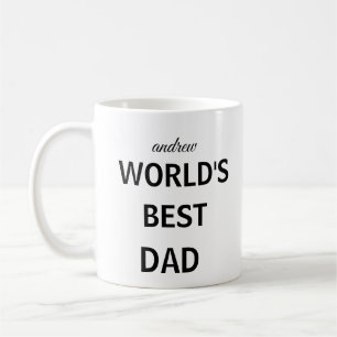 Beste Papa ter Wereld Persoonlijke naam Koffiemok