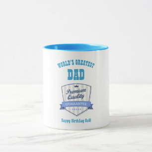 Beste Papa ter Wereld - Verjaardag Aanpasbaar Mok