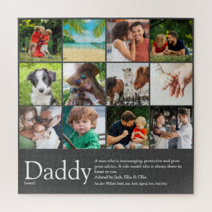 Beste papa vader definitie 12 foto's grijs legpuzzel