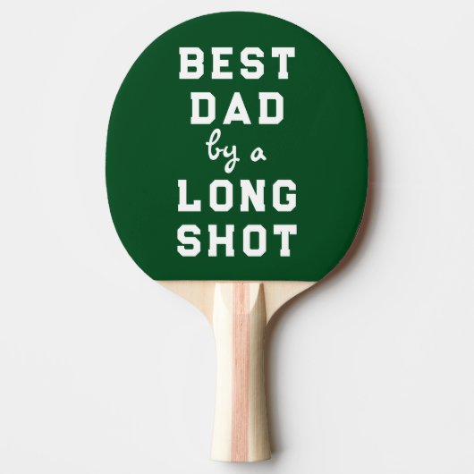 Beste papa Vaderdag Gift Tafeltennisbatje (Voorkant)