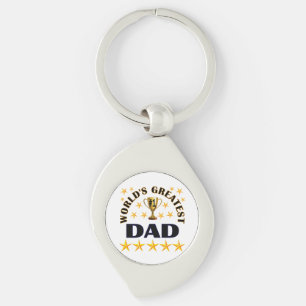 Beste Papa van de Wereld, gouden sterren, Sleutelhanger