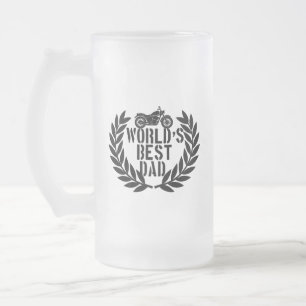 Beste Papa van de Wereld Matglas Bierpul