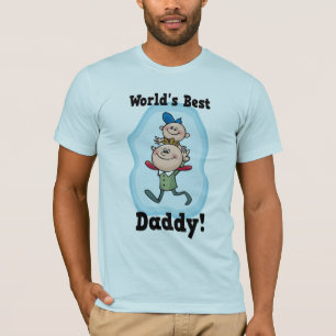 Beste papa van de wereld t-shirt