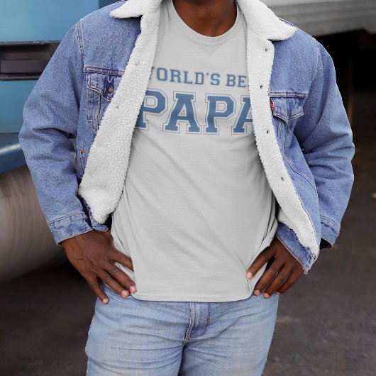 Beste Papa van de wereld T-shirt