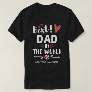 Beste Papa van de Wereld T-shirt