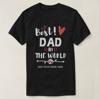 Beste Papa van de Wereld T-shirt