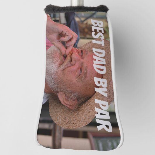 BESTE PAPA VAN PAR CUSTOM GOLF PUTTER HOESJE GOLFHEADCOVER (Draai 90)