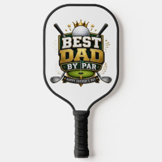 “Beste papa volgens par” thema Pickleball Paddle