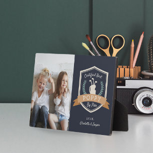 Beste papaver op papier   Foto Golf Grandpa Fotoplaat